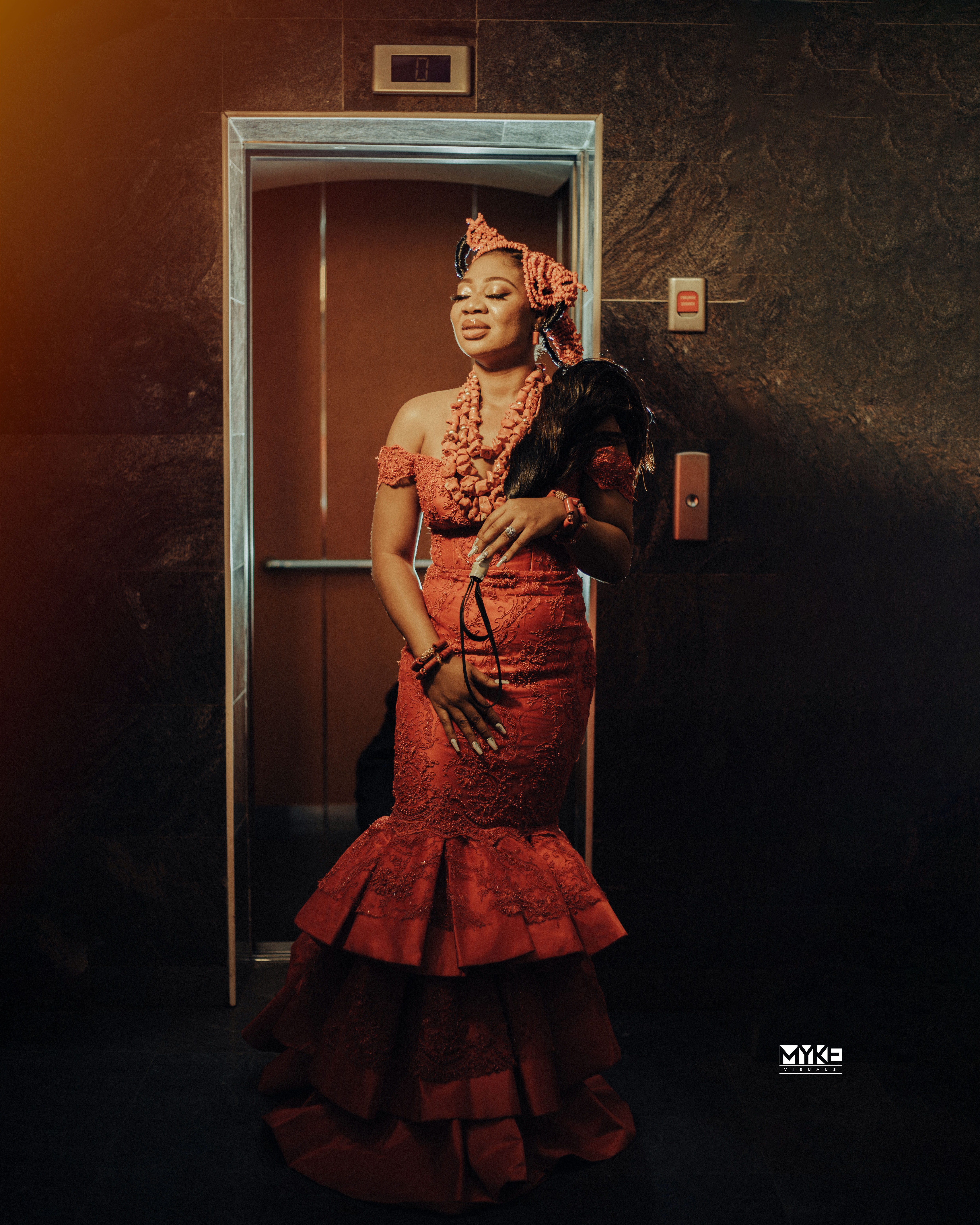 Wedding fashion detail